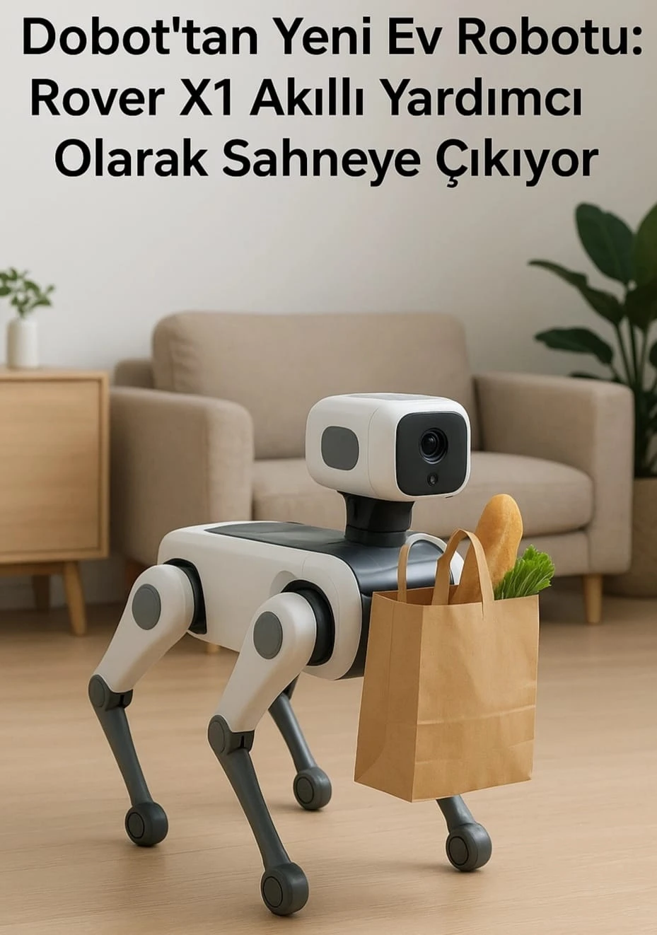 Dobot’tan Yeni Ev Robotu: Rover X1 Akıllı Yardımcı Olarak Sahneye Çıkıyor