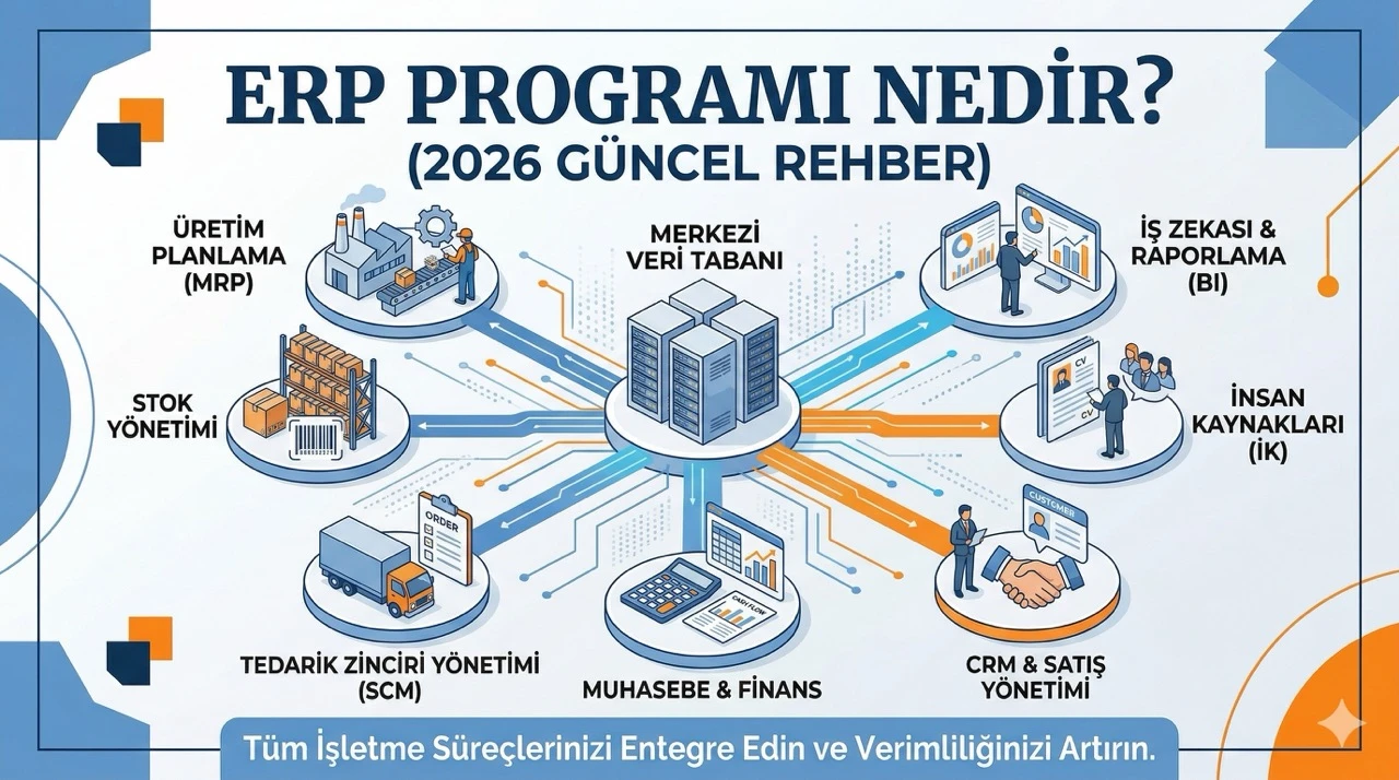 ERP Programı Nedir? (2026 Güncel Rehber)
